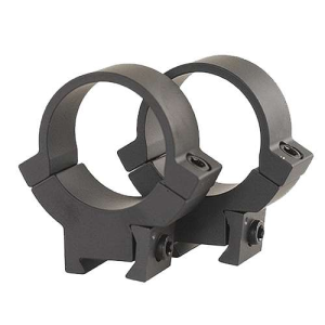 Warne 721M Rimfire Dovetail 1 Medium Black Matte