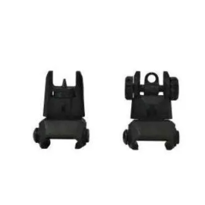 ATI TACTICAL FLIP UP FRONT & REAR BACK UP SIGHT POLYMER