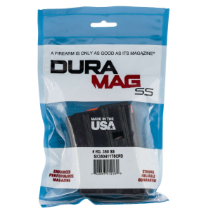 C Products Defense Inc 5X35041178CPD DURAMAG Steel 350 Legend AR-15 5rd Black Detachable