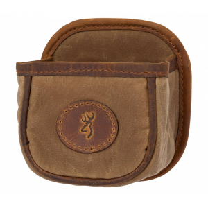 Browning Santa Fe Shell Carrier Tan Canvas Body w/Leather Accents Holds 1 Box
