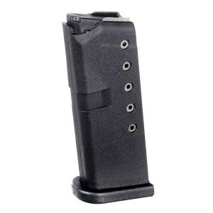 ProMag GLK12 Glock Compatible  9mm Luger fits G43 6rd Black Polymer Detachable