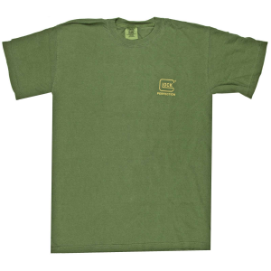 Glock AA75153 Perfection Green 2XL Short Sleeve