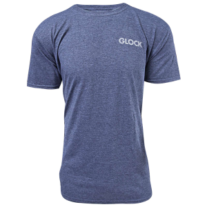 Glock AA75156 American Flag Heather Navy Medium Short Sleeve