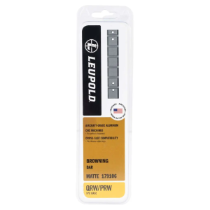 Leupold 179106 QRW Base 1-Piece Browning Bar Matte Black