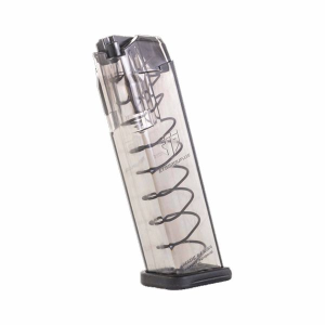 ETS Group GLK-17 Glock Compatible 9mm Luger G17,18,19,19x,26,34,45 17rd Clear Detachable