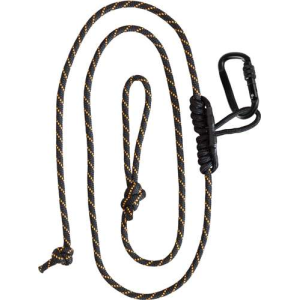 MUDDY SAFETY HARNESS LINEMAN'S ROPE W/CARABINER & PRUSIK KNOT