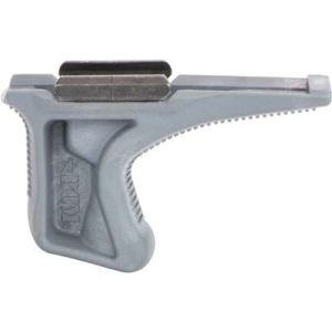 Bravo BCMGunfighter Forend Kinesthetic Angled Grip Grooved Polymer Wolf Gray