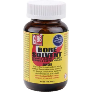G96 1107 Military Grade Bore Solvent 4 oz Jar