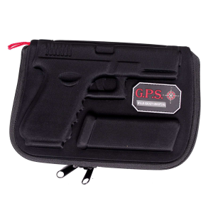 G*Outdoors GPS-907PC Molded Pistol Case Black 1 Handgun for Glock 17,19,22,23,26,27