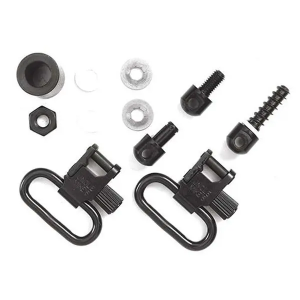 Uncle Mikes 12312 Shotgun Swivels QD Super Swivels Pumps And Autos 1 Quick Detach Black