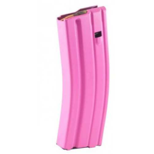CPD MAGAZINE AR15 5.56X45 30RD PINK FINISH ALUMINUM