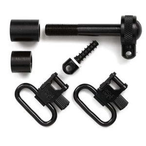 Uncle Mikes 12212 Rifle Swivels  1 Black Remington 7600/760 (1968-Older)
