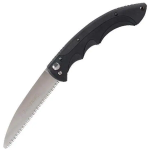 Browning 322922 Camp Folding Saw 5.125 4116 Stainless Steel Saw Rubber Black