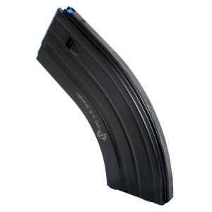 DuraMag 6.5 Grendel/6mm ARC 26 Round Black/Blue Follower Black Detachable Magazine