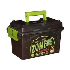 MTM AC50Z Ammo Can 50 Cal Black w/Zombie Green Accents
