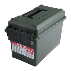 MTM AC50C11 Ammo Can  7.40 x 13.50 x 8.50 Polypropylene Forest Green for 50 Cal