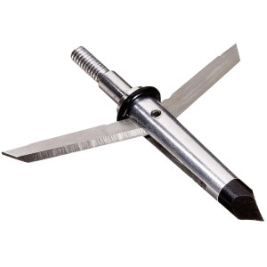Allen 14674 Tomahawk Expandable Broadhead Stainless Steel Blades Silver 3 Pack