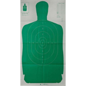 Le B27Fsa Silhouette Tgt 24X45 Grn(10 Pk)