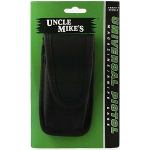Uncle Mikes 8824 Under Cover Single 9mm/10mm/40S&W/45ACP Single Stack Nylon Black
