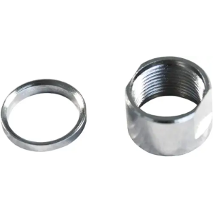 JE THREAD PROTECTOR AR10 308/762 5/24 TPI SILVER