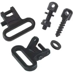 Battle Hawk Armory Outdoor Connection TAL79410 Talon Swivel & Base Kit  w/Hardware 1 Black Steel