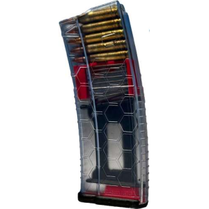 HEXMAG MAGAZINE AR-15 5.56X45 30RD CLEAR HEXVIEW SERIES 2