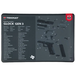 TEKMAT PISTOL MAT FOR GLOCK GEN3