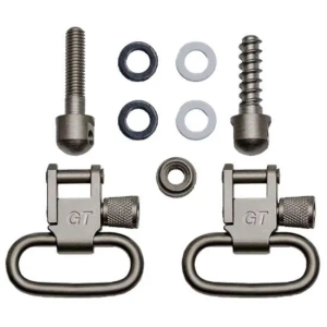 Grovtec US Inc GTSW07 Locking w/Machine Screw Swivel Set 1 Black Oxide Crosman 1400 Steel