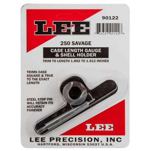 Lee 90122 Case Length Gauge 250 Savage