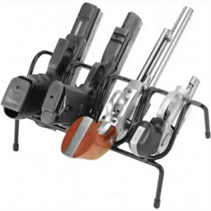 Lockdown 222200 Handgun Rack 4 Guns Metal Black