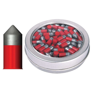 Crosman LF22167 Red Flight Penetrators .22 Pellet Lead-Free Belted/Pointed 100 Per Box