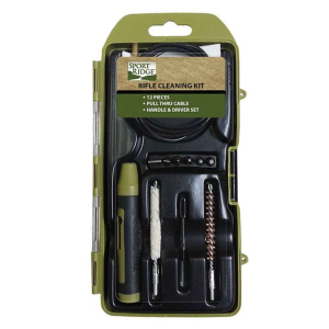 22 CAL 12 PC RIFLE CLEANING KIT HARD CS