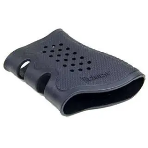 Pachmayr 05164 Tactical Grip Glove Glock G17,20,21,22,31,34,35,37 Soft w/Finger Grooves Black Rubber