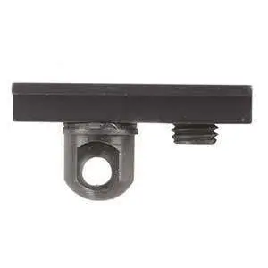 Harris 6A American Rail Adapter Stud Black Metal