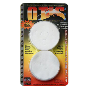 Otis FG919100 All Caliber Cleaning Patches 3 Cotton