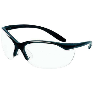 Howard Leight R01535 Vapor II Sharp Shooter Shooting Glasses Anti-Fog Clear Lens w/Black Frame