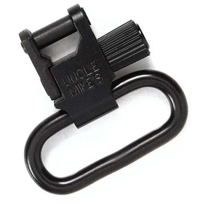 Uncle Mikes 14032 Standard Swivels QD Super Swivel with Tri-Lock 1 Blued Steel
