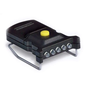 Cyclops CYC-MHC-W Micro Cap Light 10 Lumens White LED Black CR2016 Lithium