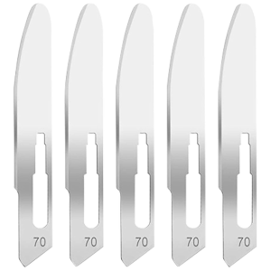 Hogue 35887 Expel Replacement Blades High Carbon Steel Blade #70 5 Blades