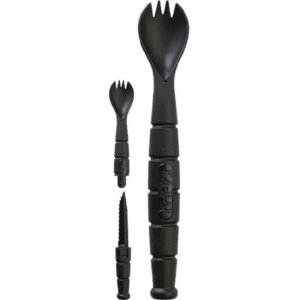 Ka-Bar 9909 Spork/Knife Black Grilamid 2.50 Serrated