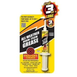 Shooters Choice G10CC High Tech Gun Grease 10 cc Syringe