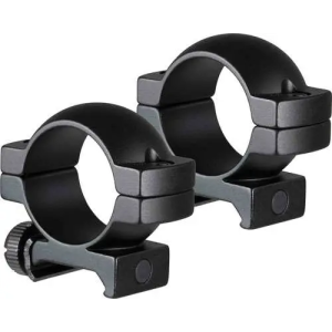TRUGLO RINGS 1 MEDIUM MATTE PICATINNY/WEAVER W/4 SCREWS