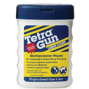 TETRA GUN CARBON CLEANER WIPES 50 COUNT