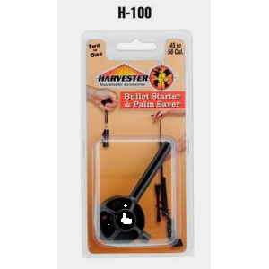 HARVESTER BULLET STARTER & PALM SAVER BLACK POLYMER