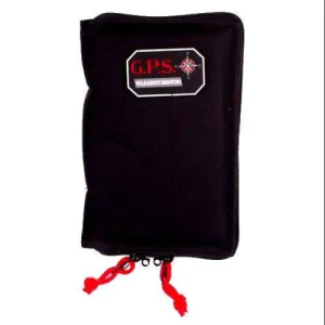 G*Outdoors GPS-865PS Pistol Sleeve with Locking Zipper 1 Handgun Black Medium