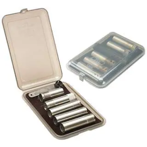 MTM CT641 Choke Tube Case Polypropylene Clear Smoke 6 Extended