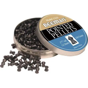 Beeman 1225 Pointed .177 Pellets .177 Pellet Lead Belted/Pointed 250 Per Tin