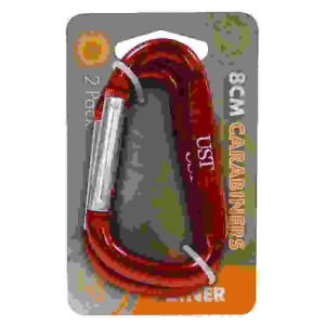 UST CARABINER 8C 2PK