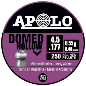 HATSAN APOLO .177 DOMED HOLLOW 8.48 GRAIN 250 PACK