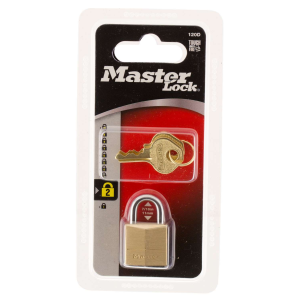 Master Lock 120D Padlock Keyed Brass